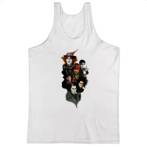 Camiseta Regata Johnny Depp Characters