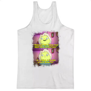 Camiseta Regata Juju mingau de aveia