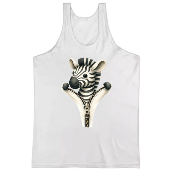 Camiseta Regata Zebra no ziper