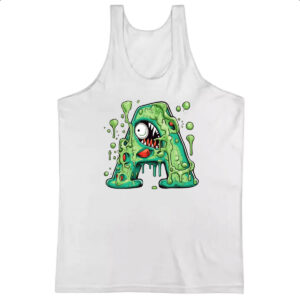 Camiseta Regata Zumbi Alfabeto Letra A
