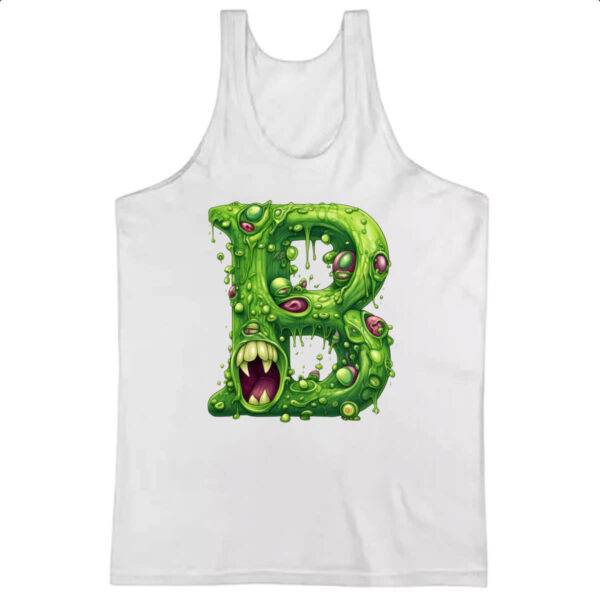 Camiseta Regata Zumbi Alfabeto Letra B