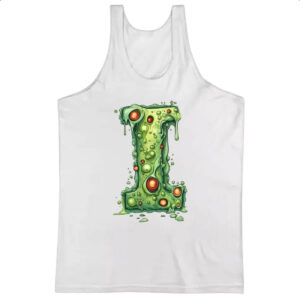 Camiseta Regata Zumbi Alfabeto Letra I