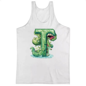 Camiseta Regata Zumbi Alfabeto Letra J