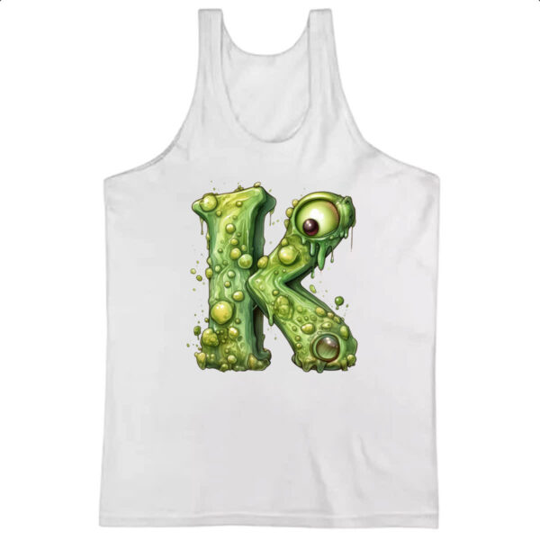 Camiseta Regata Zumbi Alfabeto Letra K