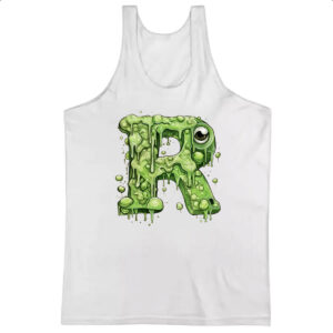 Camiseta Regata Zumbi Alfabeto Letra R