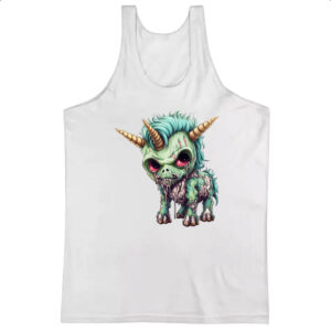 Camiseta Regata Zumbi Unicornio