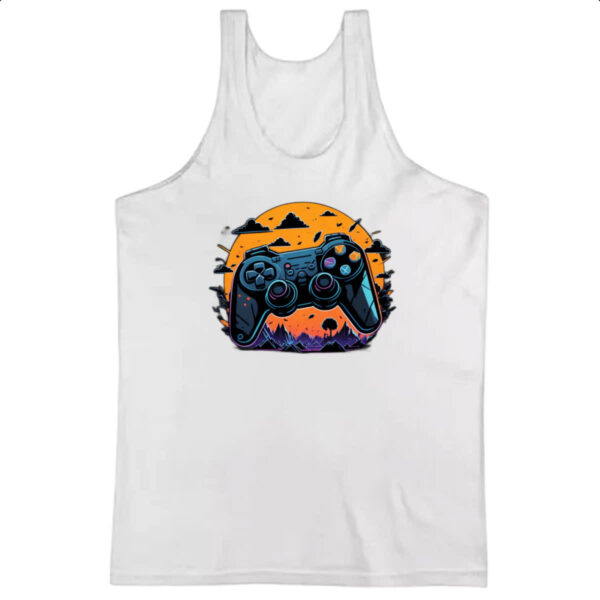 Camiseta Regata XBox Controle Sunset