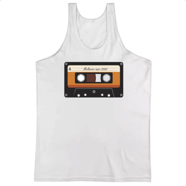 Camiseta Regata Fita K7 retro anos 2000