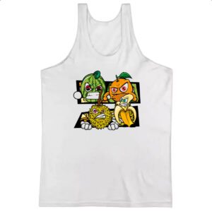Camiseta Regata Frutas raivosas