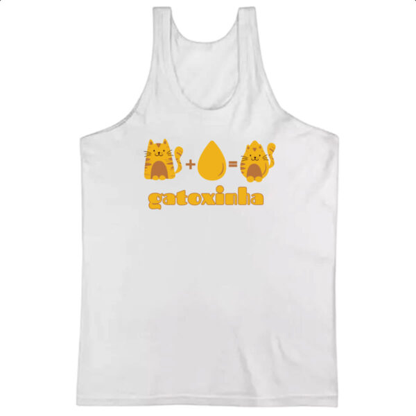 Camiseta Regata Gatoxinha