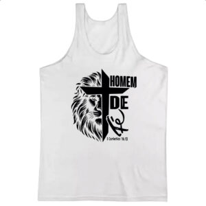 Camiseta Regata Gospel 1 Corintios 16.13