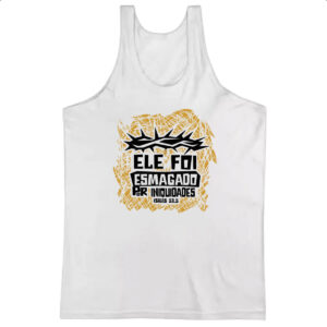 Camiseta Regata Gospel Isaias 53.5