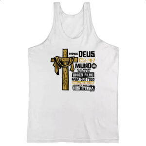 Camiseta Regata Gospel Joao 3.16