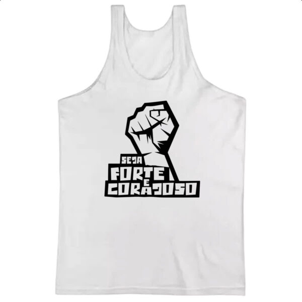 Camiseta Regata Gospel Josue 1.9