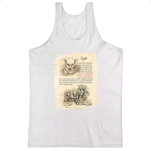 Camiseta Regata Grimm Livro Coyotl