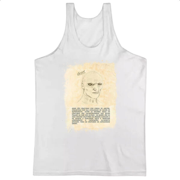 Camiseta Regata Grimm Livro Geier