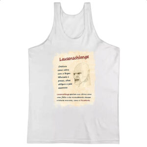 Camiseta Regata Grimm Livro Lausenchlange
