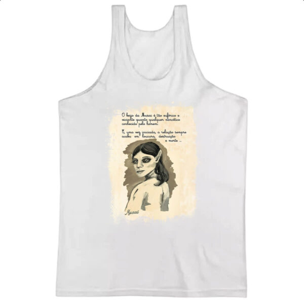 Camiseta Regata Grimm Livro Musai