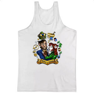 Camiseta Regata Grimm Monroe e Rosalee Time e Thyme