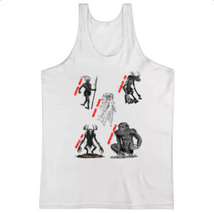 Camiseta Regata Gritos na floresta lendas