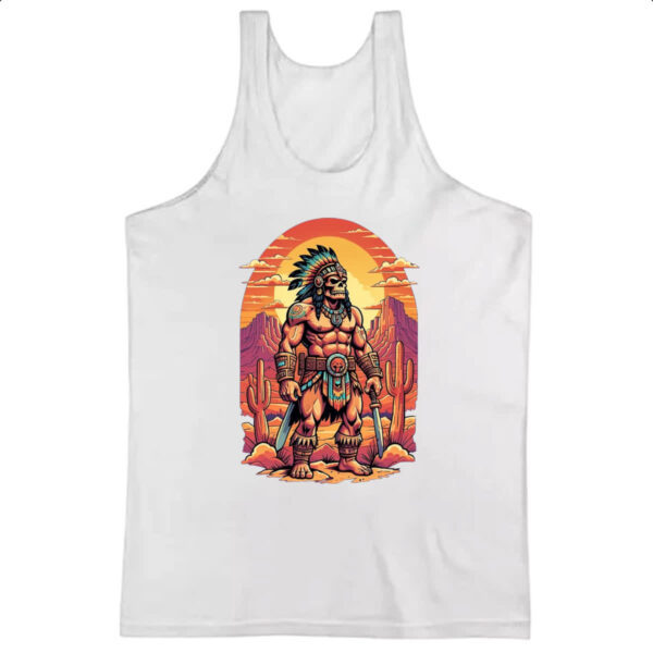 Camiseta Regata Guerreiro Skull Indio Americano