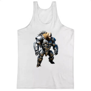 Camiseta Regata Guerreiro Urso Cyborg