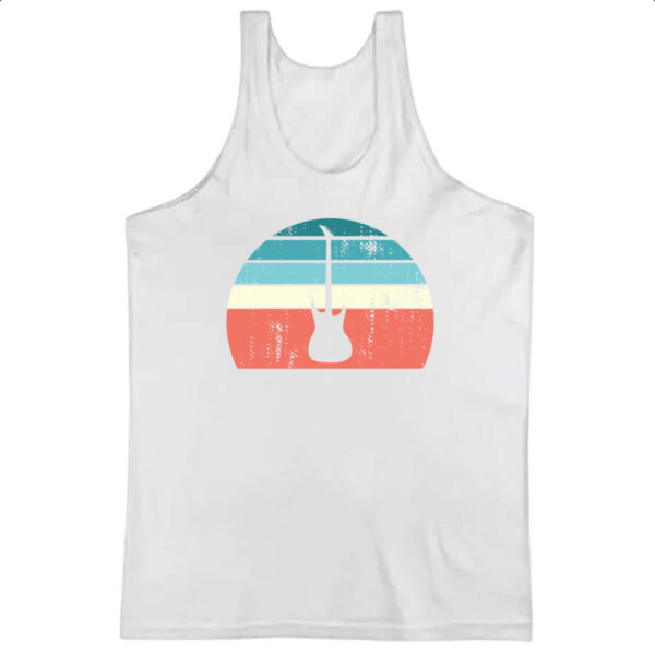 Camiseta Regata Guitarra Sunset Art
