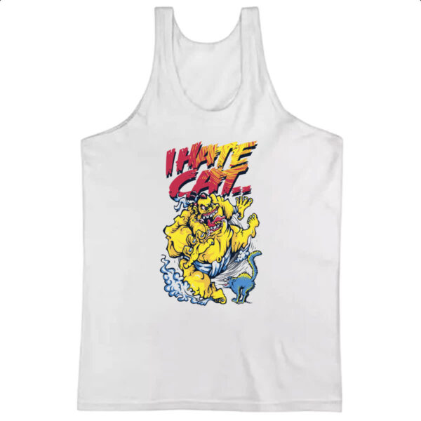 Camiseta Regata I hate cat