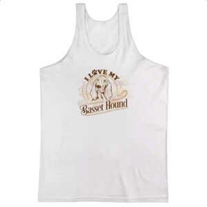 Camiseta Regata I love my Basset Hound