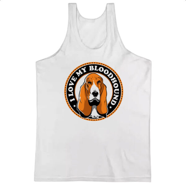 Camiseta Regata I love my Bloodhound