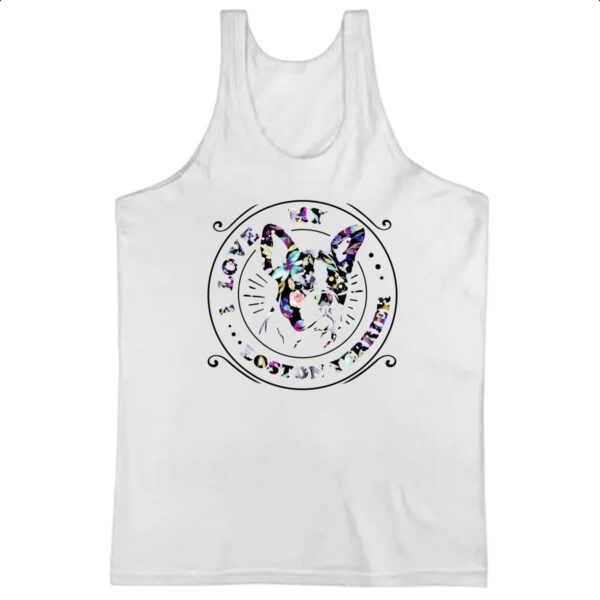 Camiseta Regata I love my Boston Terrier