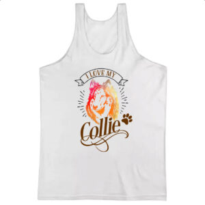 Camiseta Regata I love my Collie