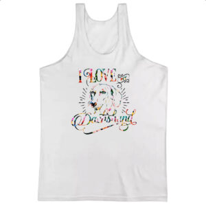 Camiseta Regata I love my Daschshund