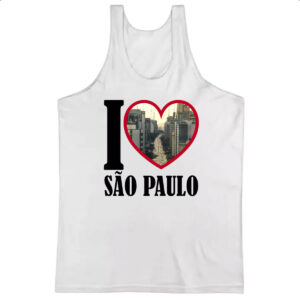Camiseta Regata I love sao paulo