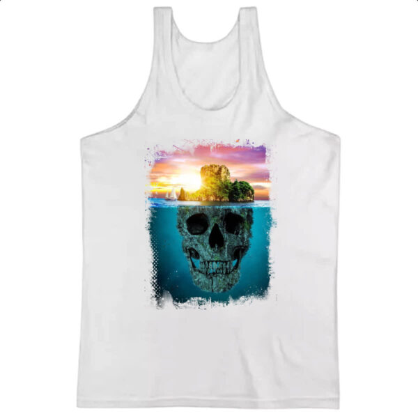 Camiseta Regata Ilha da caveira 2