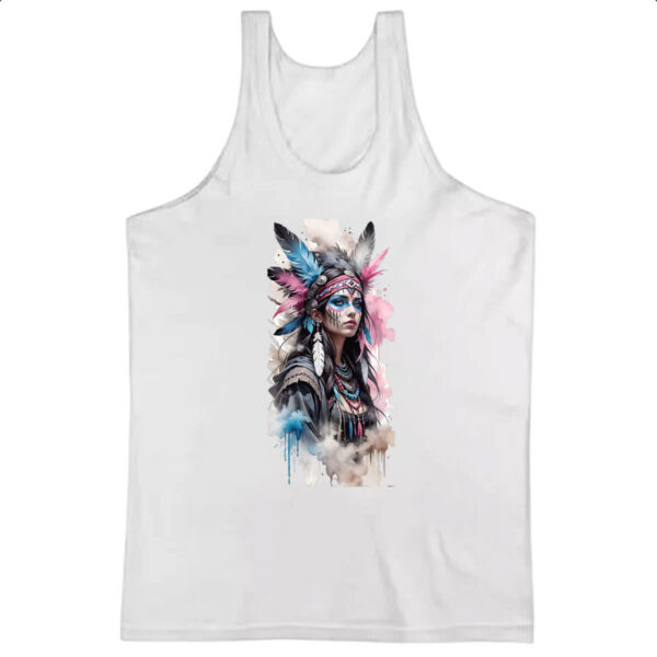 Camiseta Regata India americana splash art