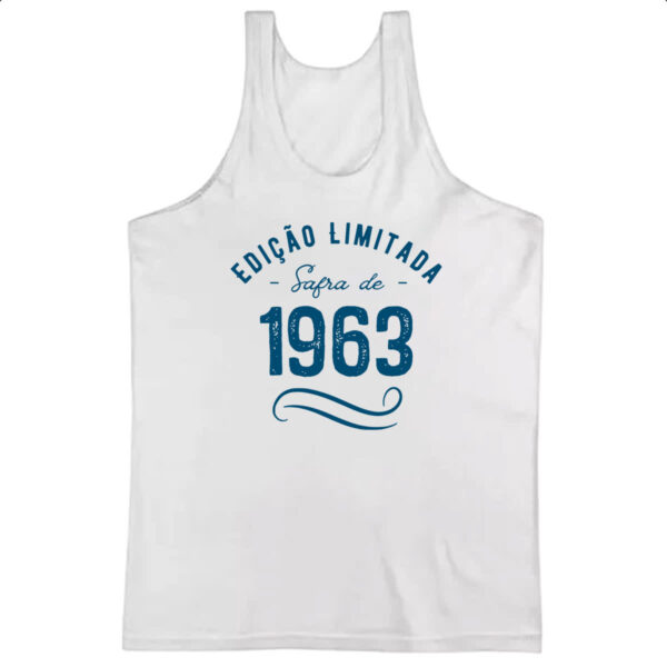 Camiseta Regata Ano de safra 1963