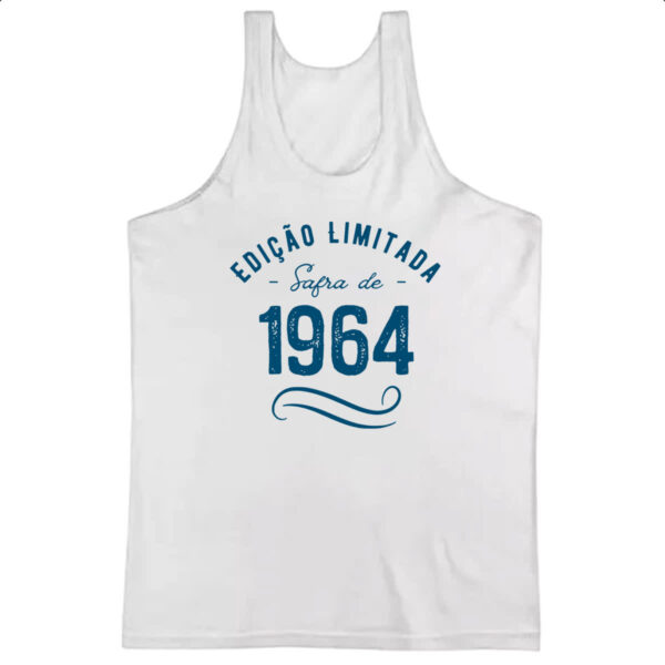 Camiseta Regata Ano de safra 1964