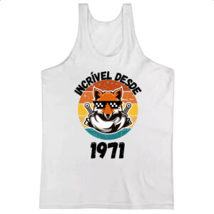 Camiseta Regata Incrivel desde 1971