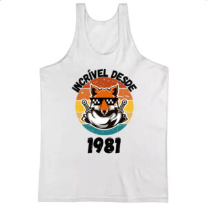 Camiseta Regata Incrivel desde 1981