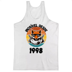 Camiseta Regata Incrivel desde 1998