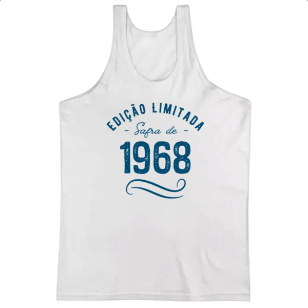 Camiseta Regata Ano de safra 1968