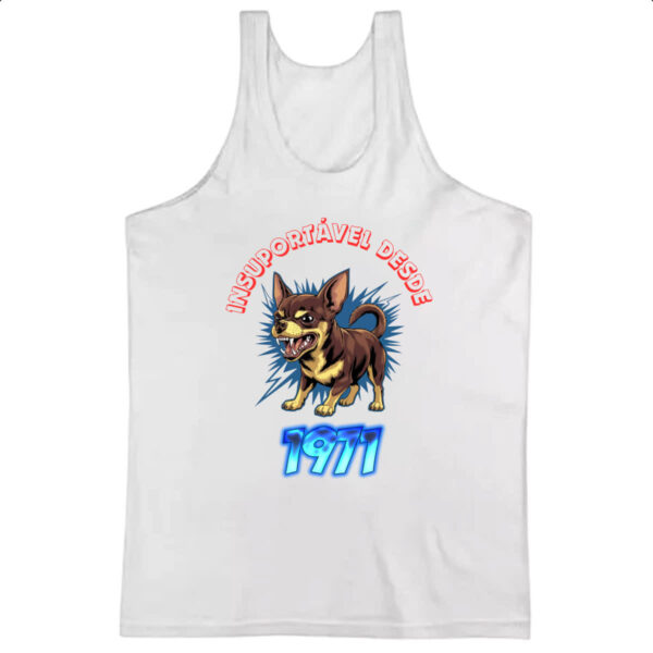 Camiseta Regata Insuportavel desde 1971