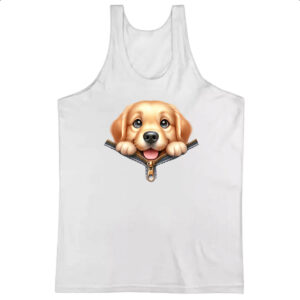Camiseta Regata Labrador Retriever no Ziper