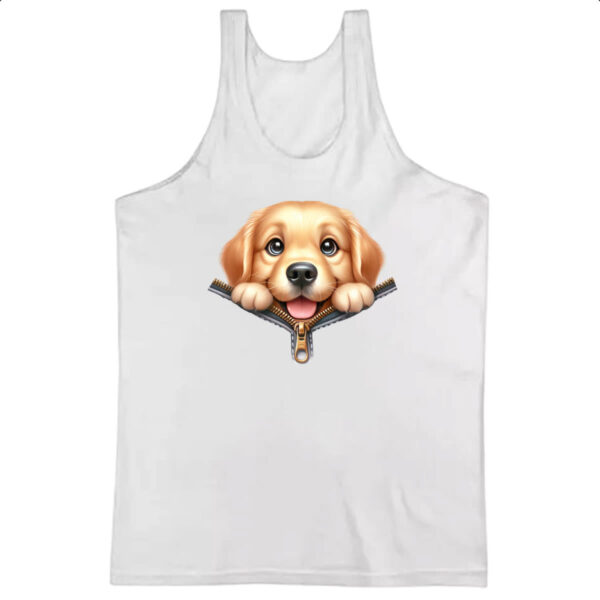 Camiseta Regata Labrador Retriever no Ziper