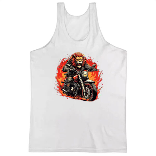 Camiseta Regata Leao Motoqueiro Radical