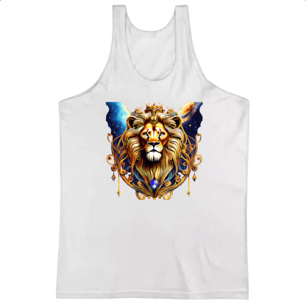 Camiseta Regata Leao de juda coroado no universo