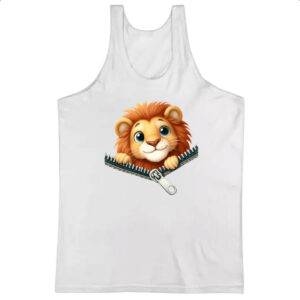Camiseta Regata Leao no ziper