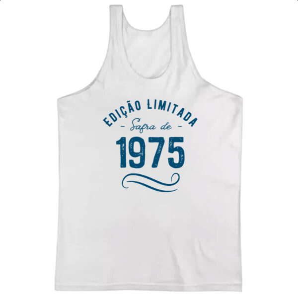 Camiseta Regata Ano de safra 1975