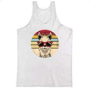 Camiseta Regata Lhama ray ban sunset